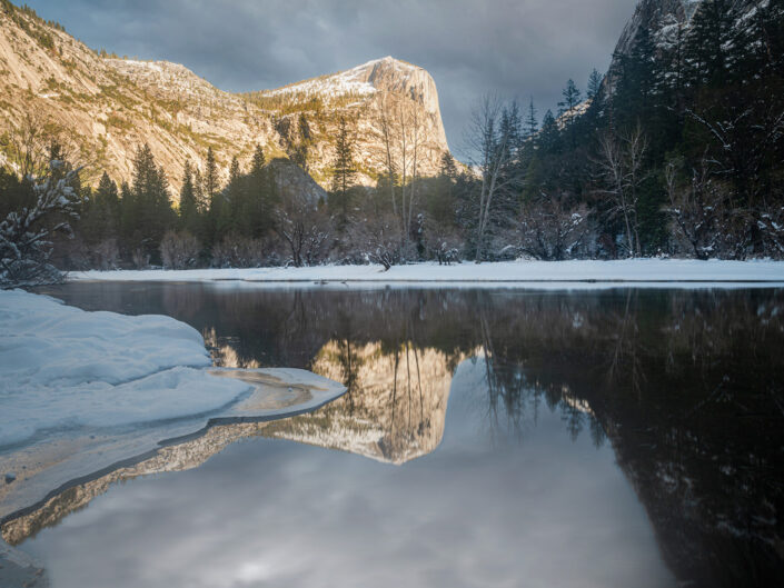 Mirror Lake, Yosemite National Park: Crystal Clear Reflections.